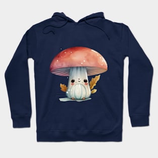 Cute Mushroom Three Hoodie